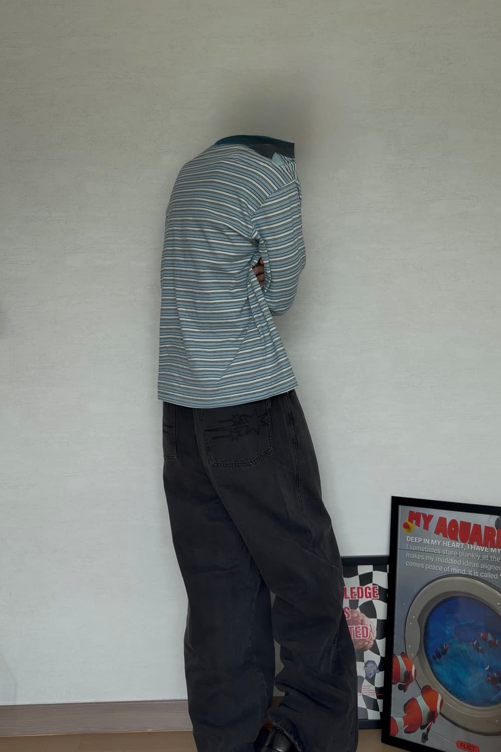 나이스 고스트 클럽 블랙팬츠 (L) 상품이미지4