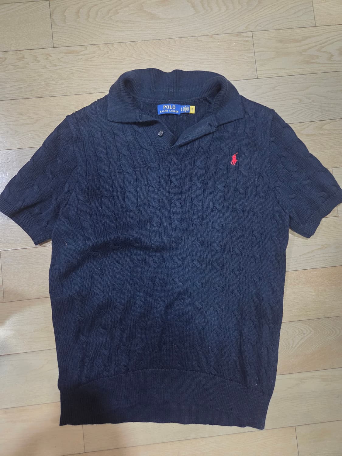 폴로 남성 니트 반팔티 상품이미지1