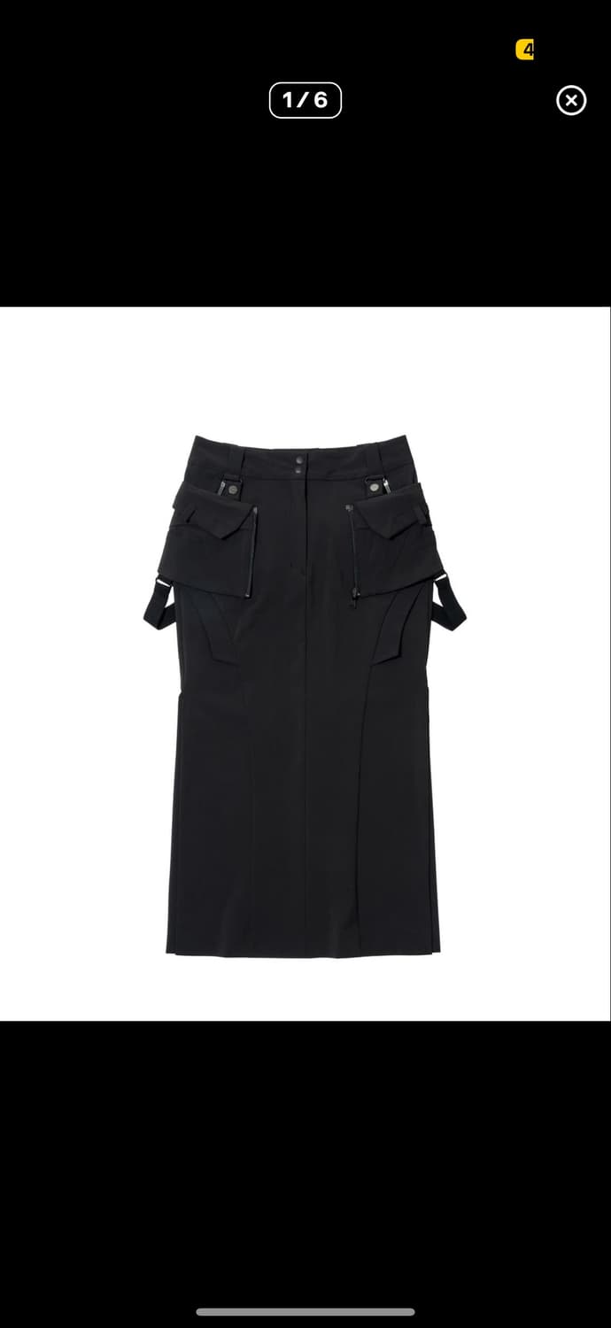 혜인서 카고 스커트 블랙 상품이미지1