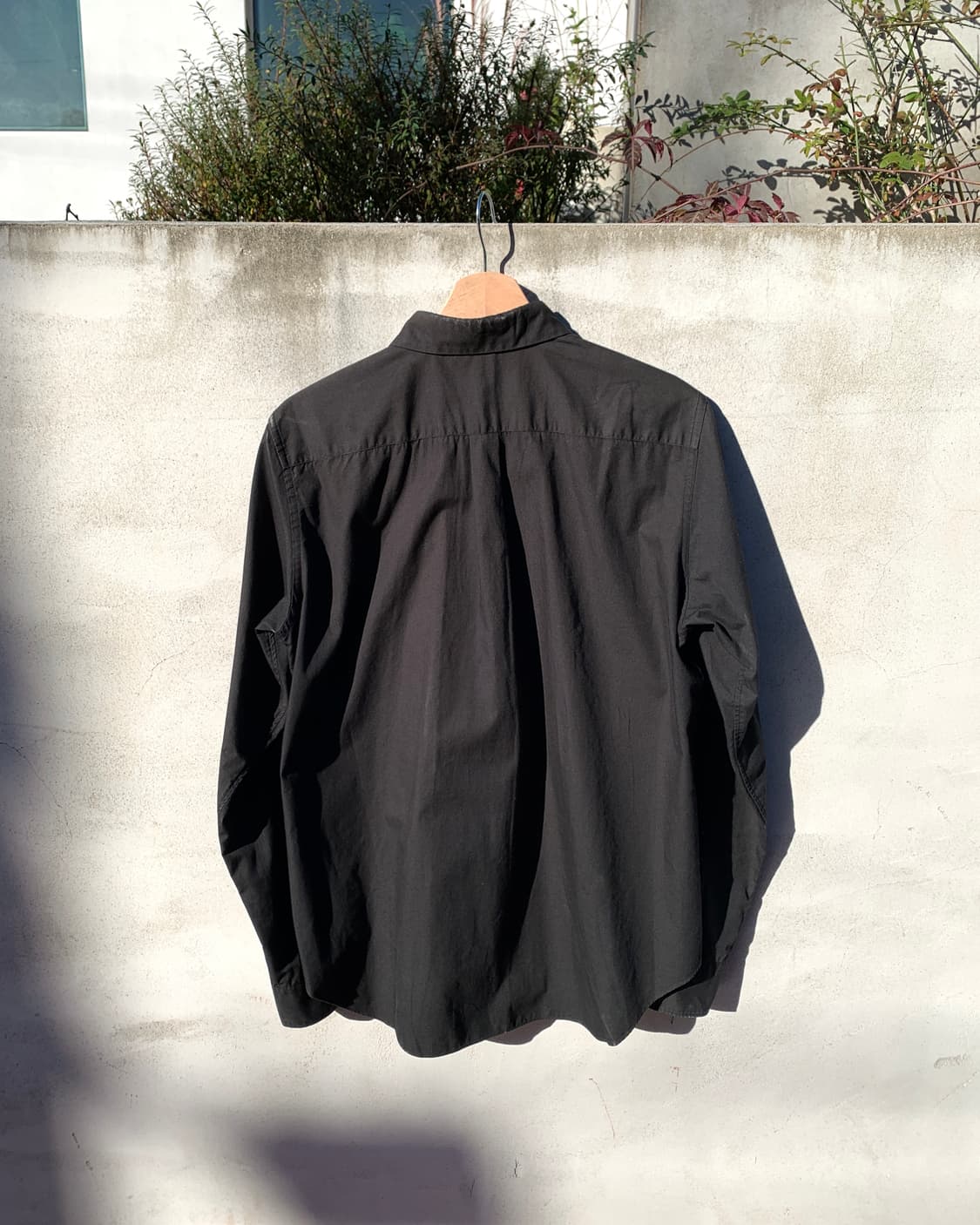 꼼데가르송 블랙 패치워크 셔츠 상품이미지3