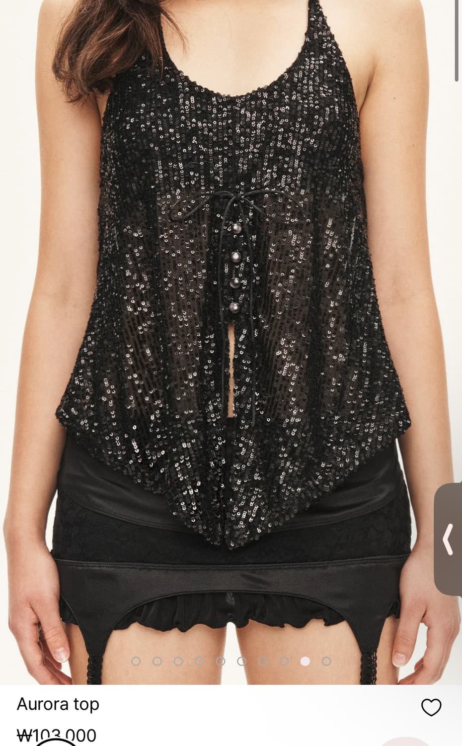 [새상품] Threetimes Aurora top  상품이미지1