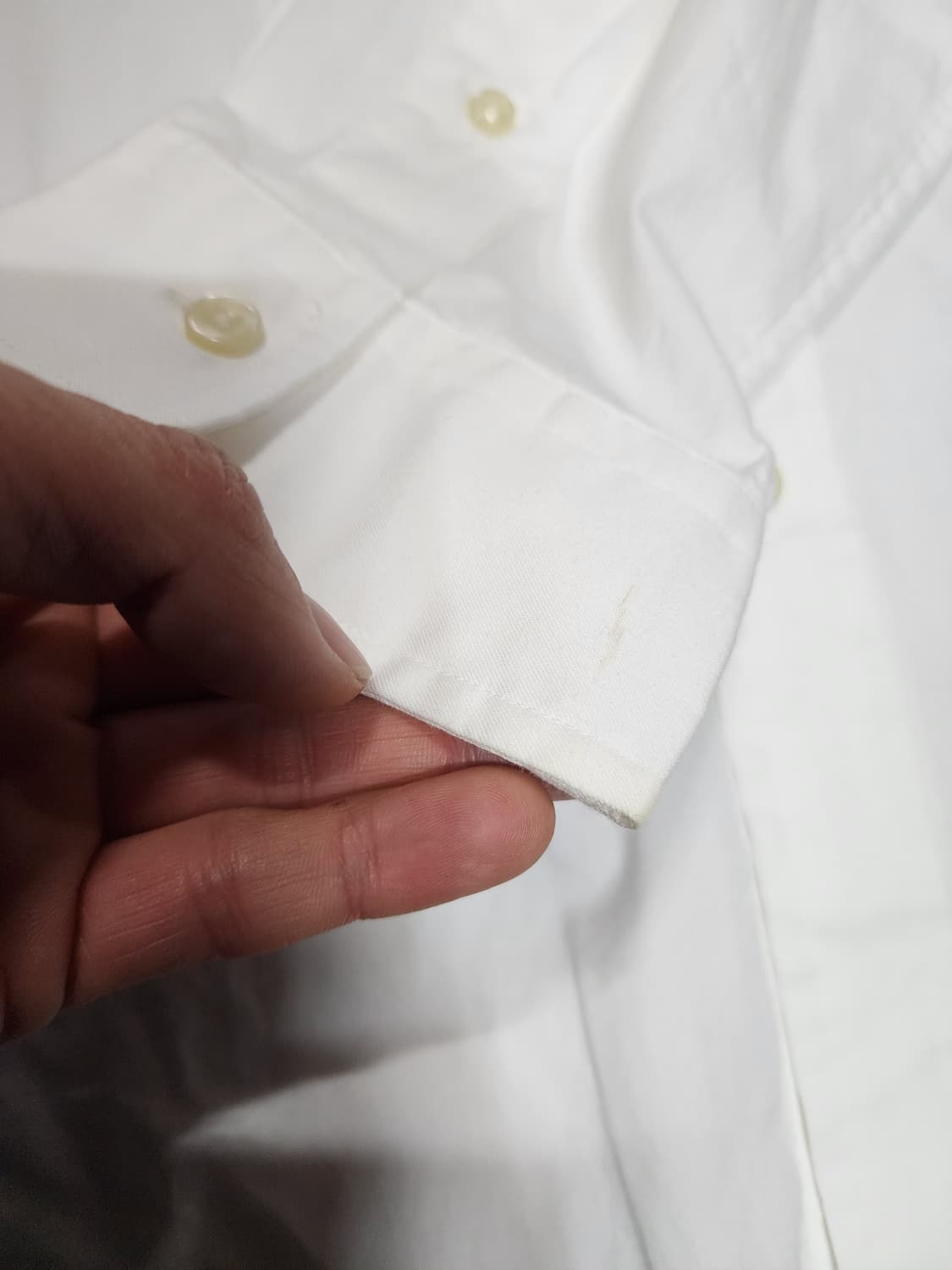 폴로 랄프로렌 화이트 옥스포드 셔츠 L사이즈  상품이미지6