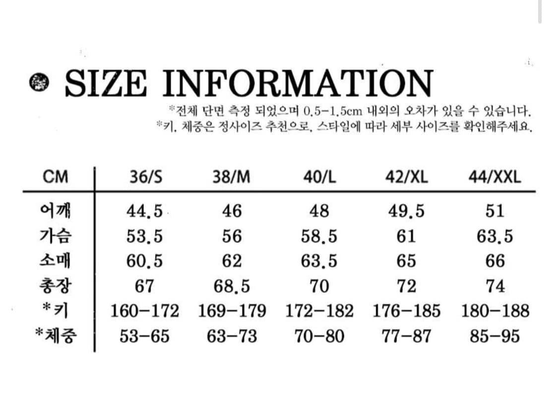브론슨 덱자켓 38 신품 상품이미지2