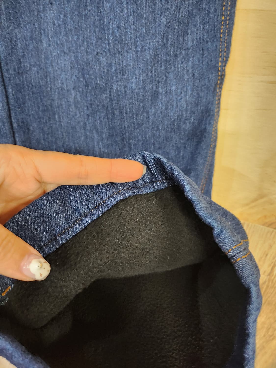 438) 기모 밴딩 진창바지 상품이미지5