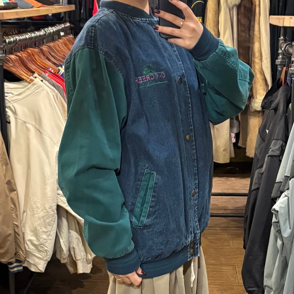 [HI] VTG 데님바시티자켓 진청 상품이미지4