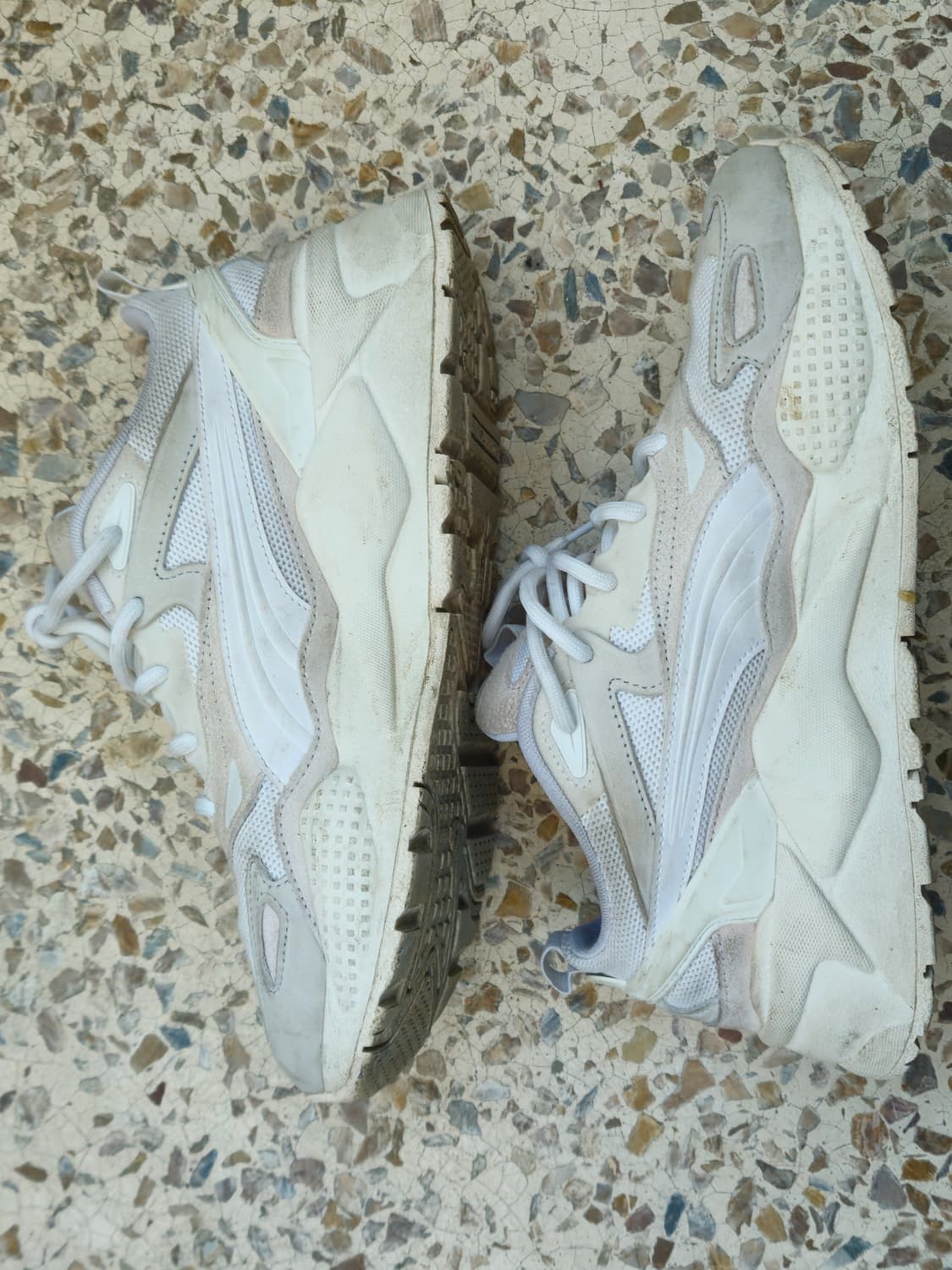 푸마 RS-X 아이보리 운동화 270mm 상품이미지6