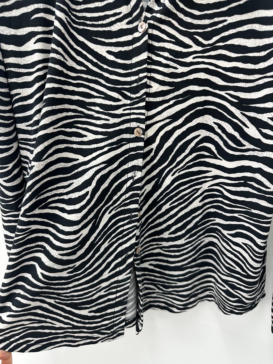 NONE vintage zebra pattern shirts 상품이미지6