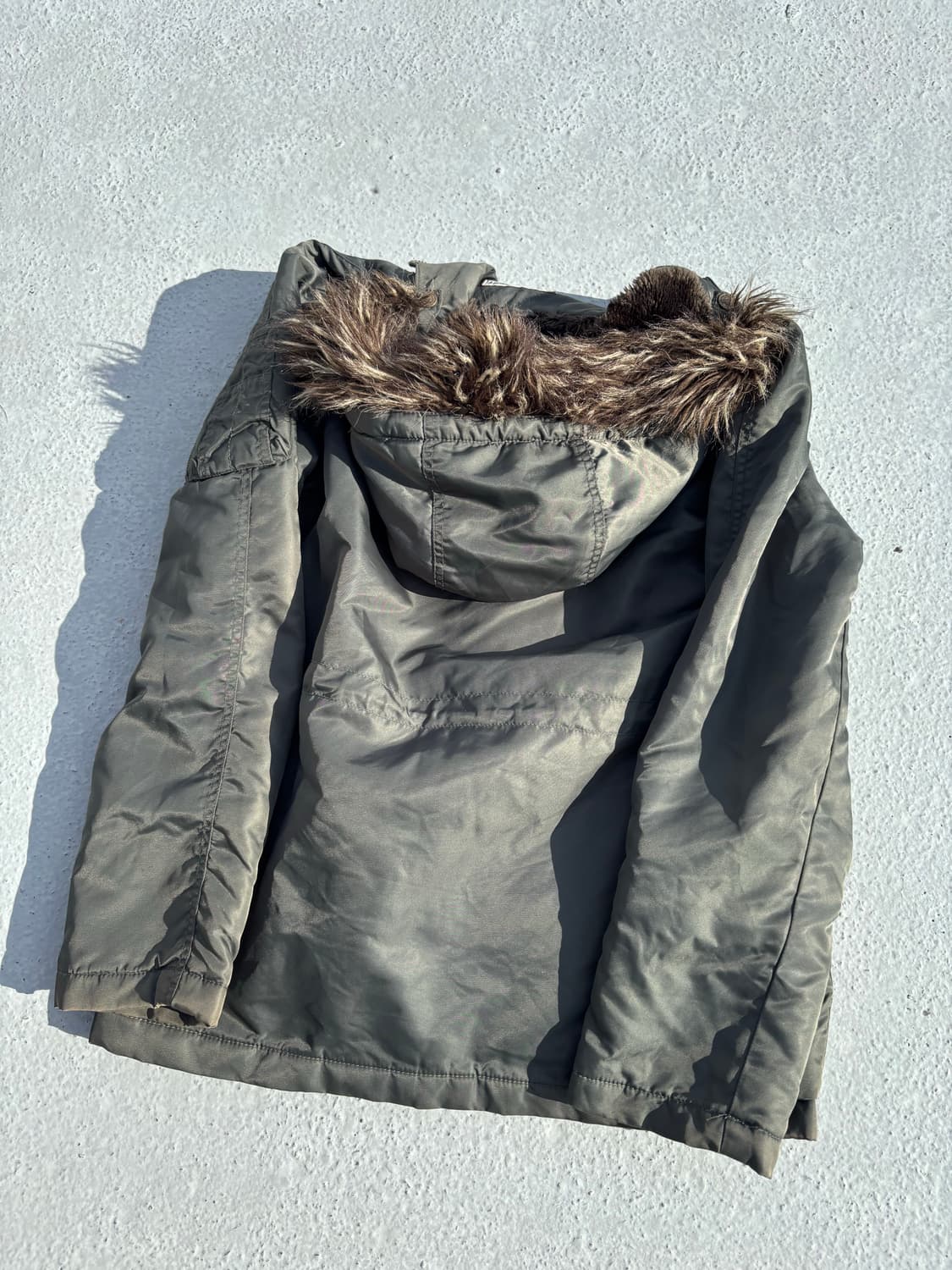 “Authentic” Y2K Moor Fur Padded Parka 상품이미지9