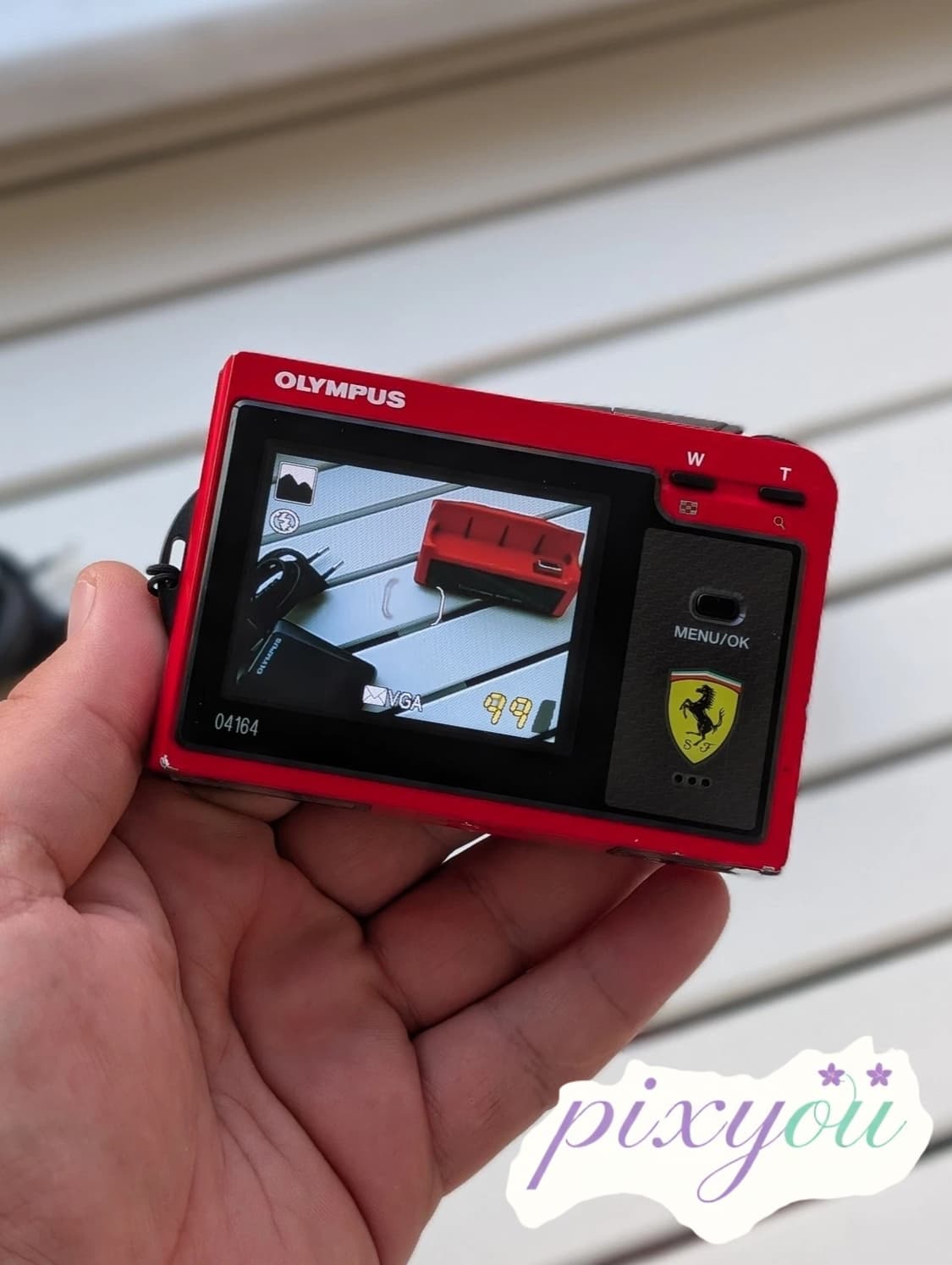 올림푸스 Mju 400 (페라리 한정판)팝니다 상품이미지4