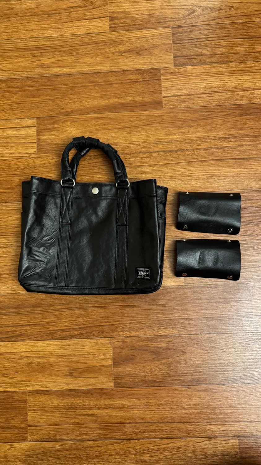 요시다 포터 레더 핸드백 YOSHIDA POTER 상품이미지1