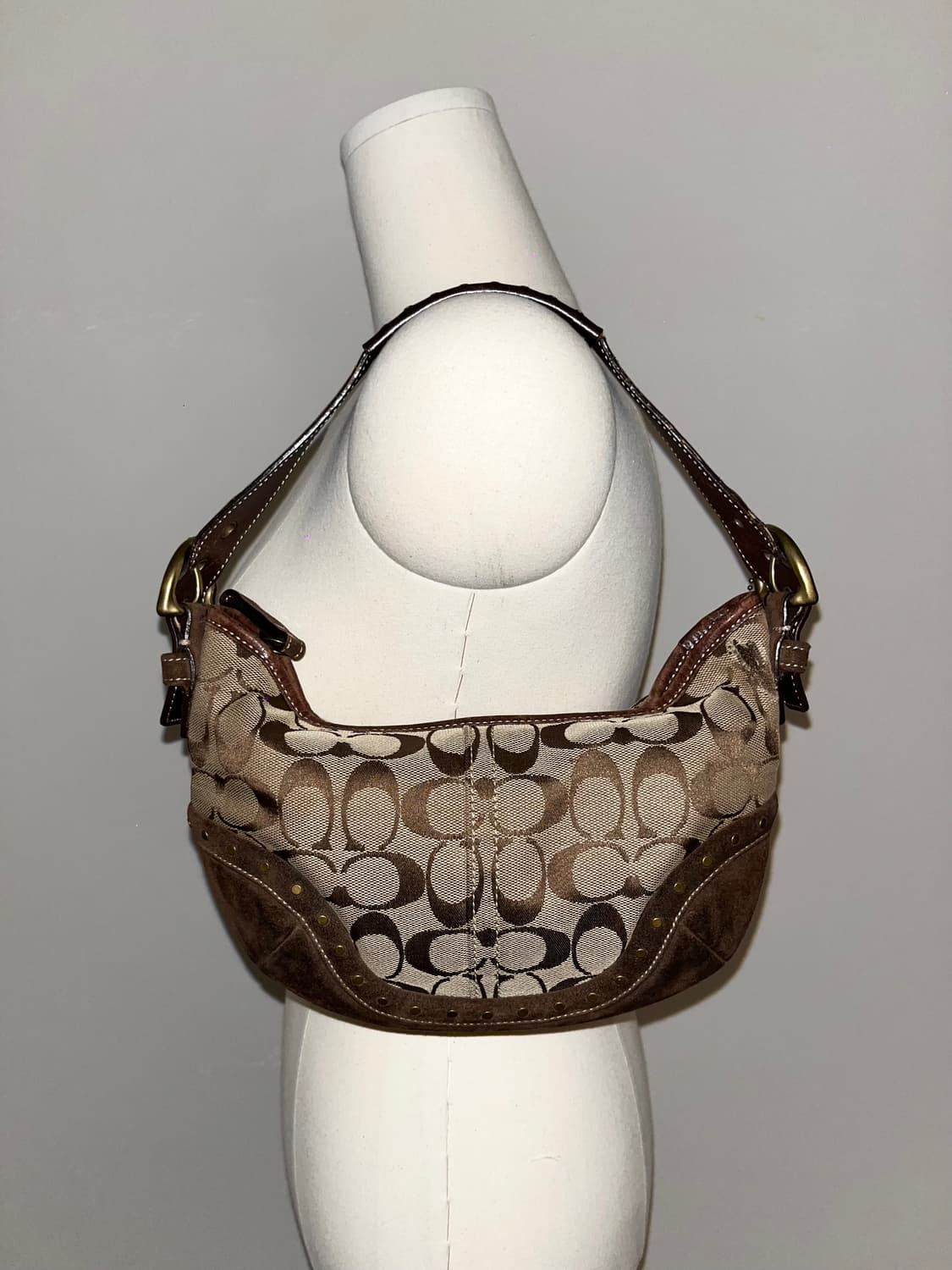 📦90s Coach Y2K vintage shoulder bag 상품이미지4