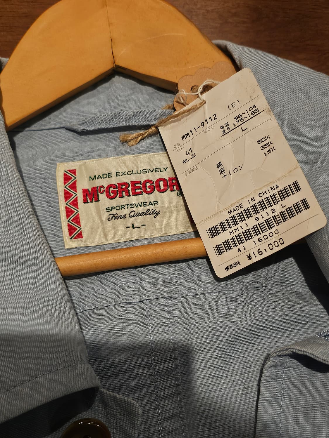 빈티지 맥그리거 오버셔츠 상품이미지3