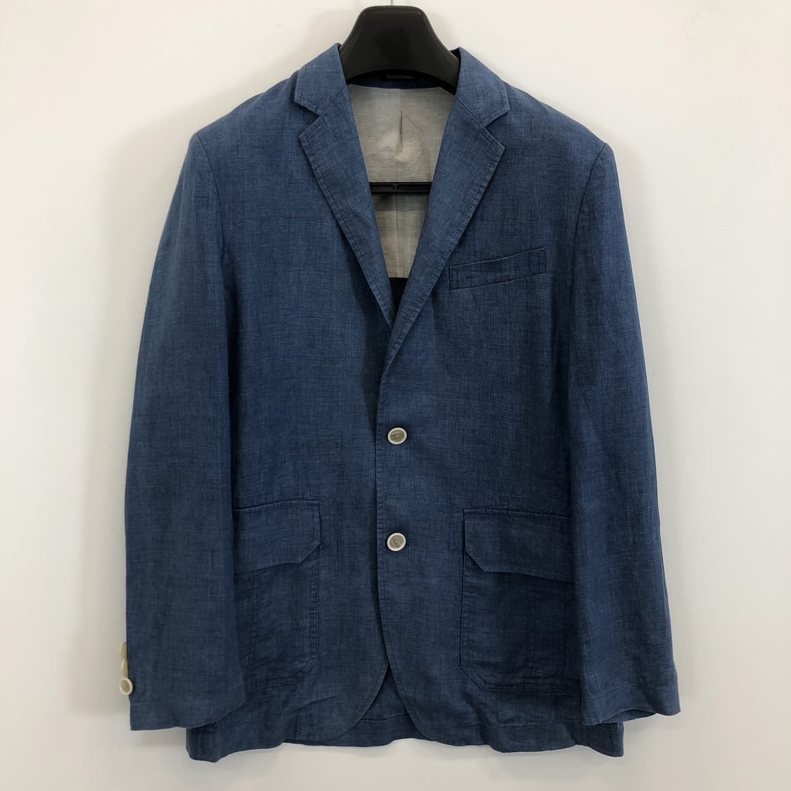 헨리코튼 블루 린넨 100% 자켓 100 상품이미지1