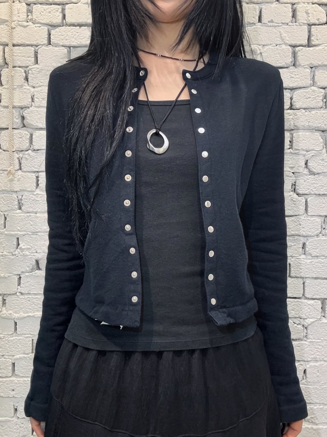 Snap Pocket Cropped Jacket 상품이미지3