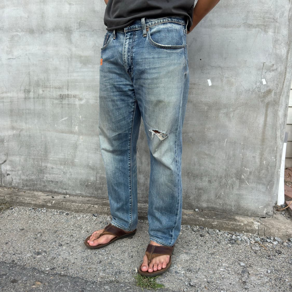 Levi’s 502 셀비지 빅E 데님 팬츠 상품이미지1