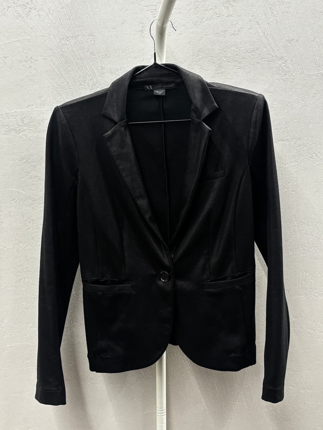 아르마니 익스체인지 블랙 블레이저 자켓  상품이미지2