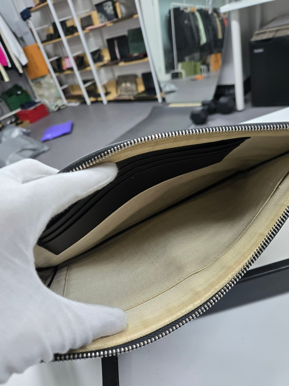 [A급컨디션] 구찌 킹스네이크 클러치백 상품이미지6