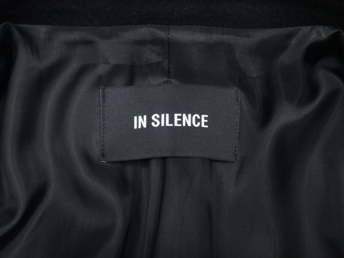 (L) 인사일런스 울 캐시미어 더블 롱코트 블랙 상품이미지6