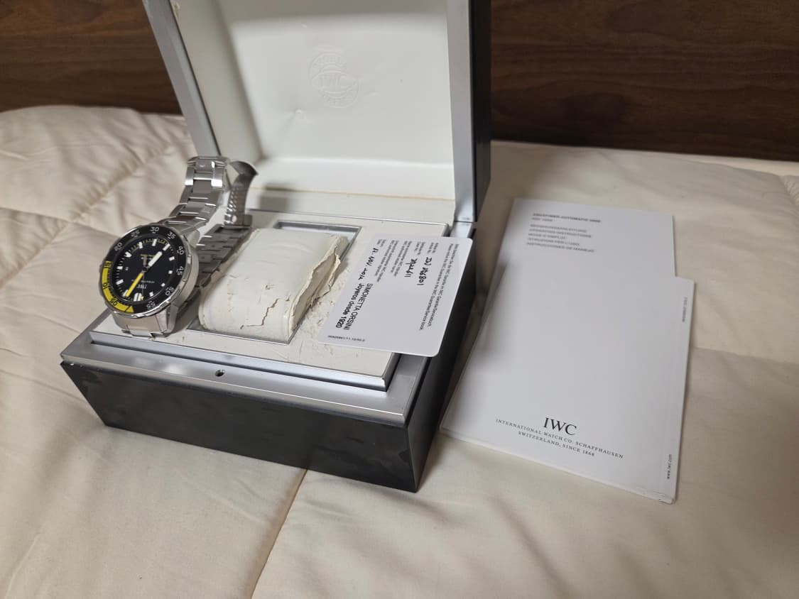 IWC 아쿠아타이머 오토매틱 2000 (IWC356801) 상품이미지4