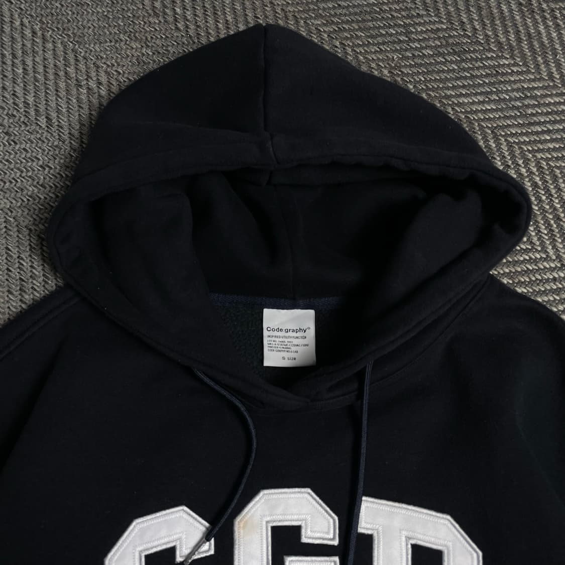 코드그라피 CGP 빅로고 스웻 후드 티셔츠o 6197 상품이미지3