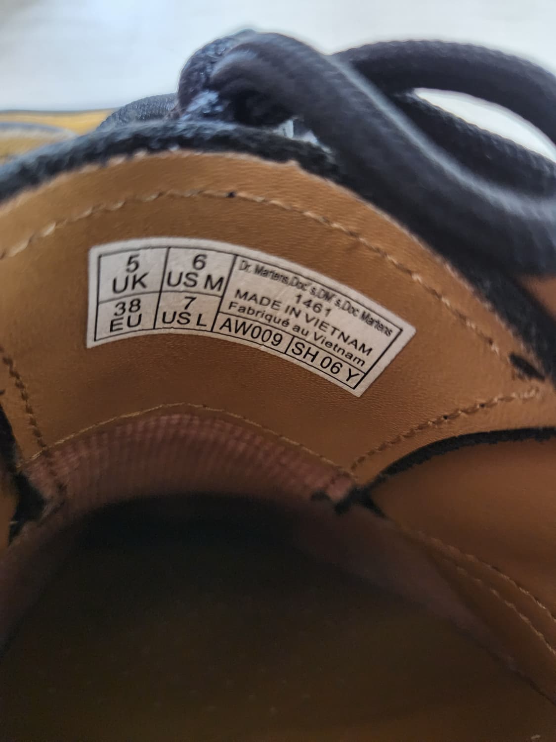 닥터마틴 1461 나파가죽 UK5 240 상품이미지7