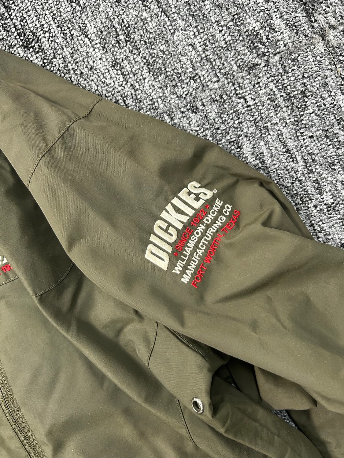 디키즈 카키 야상 바람막이 자켓 M 상품이미지7