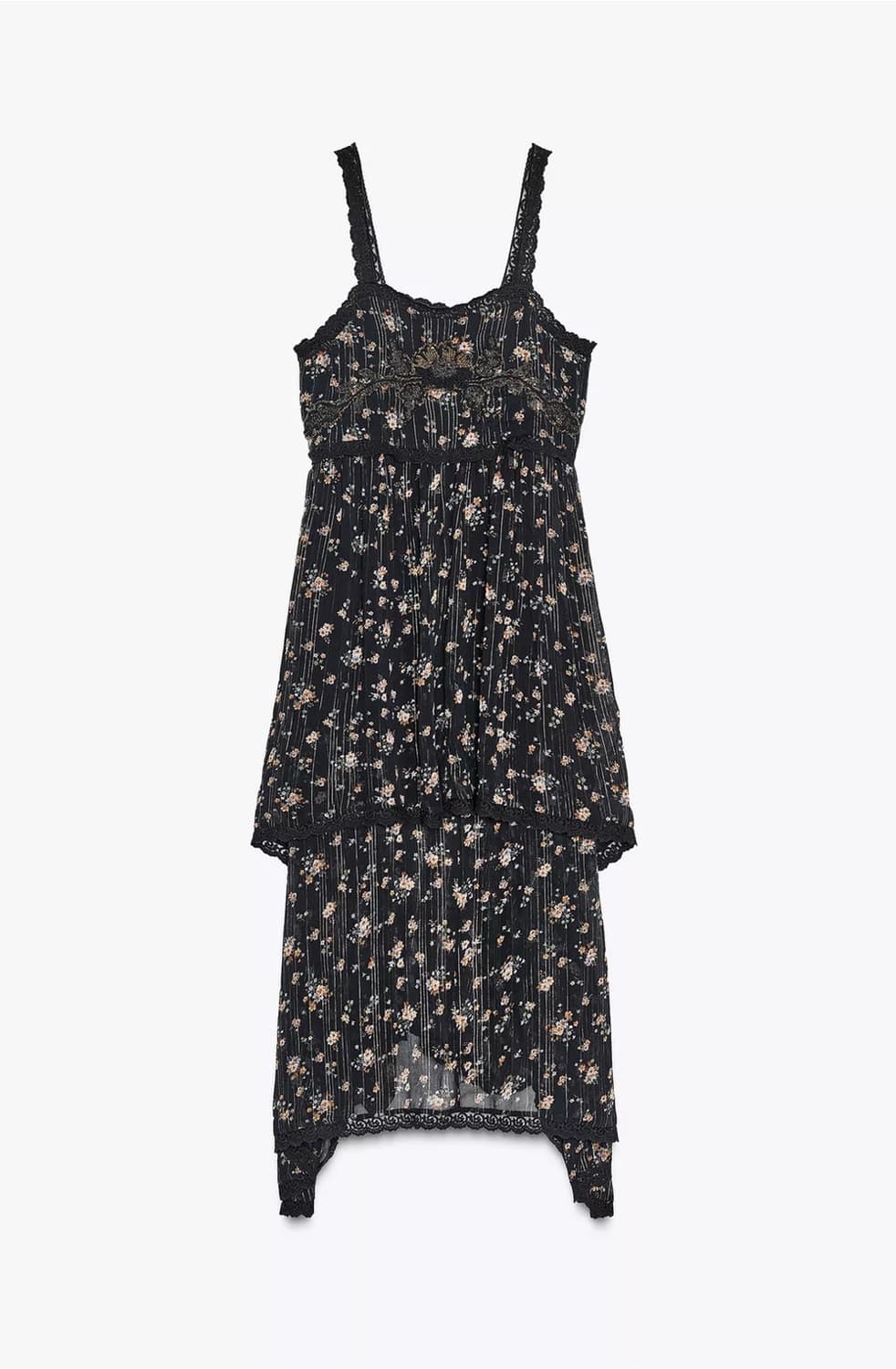 플라워 프린트 원피스 ZW컬렉션 zara 상품이미지2