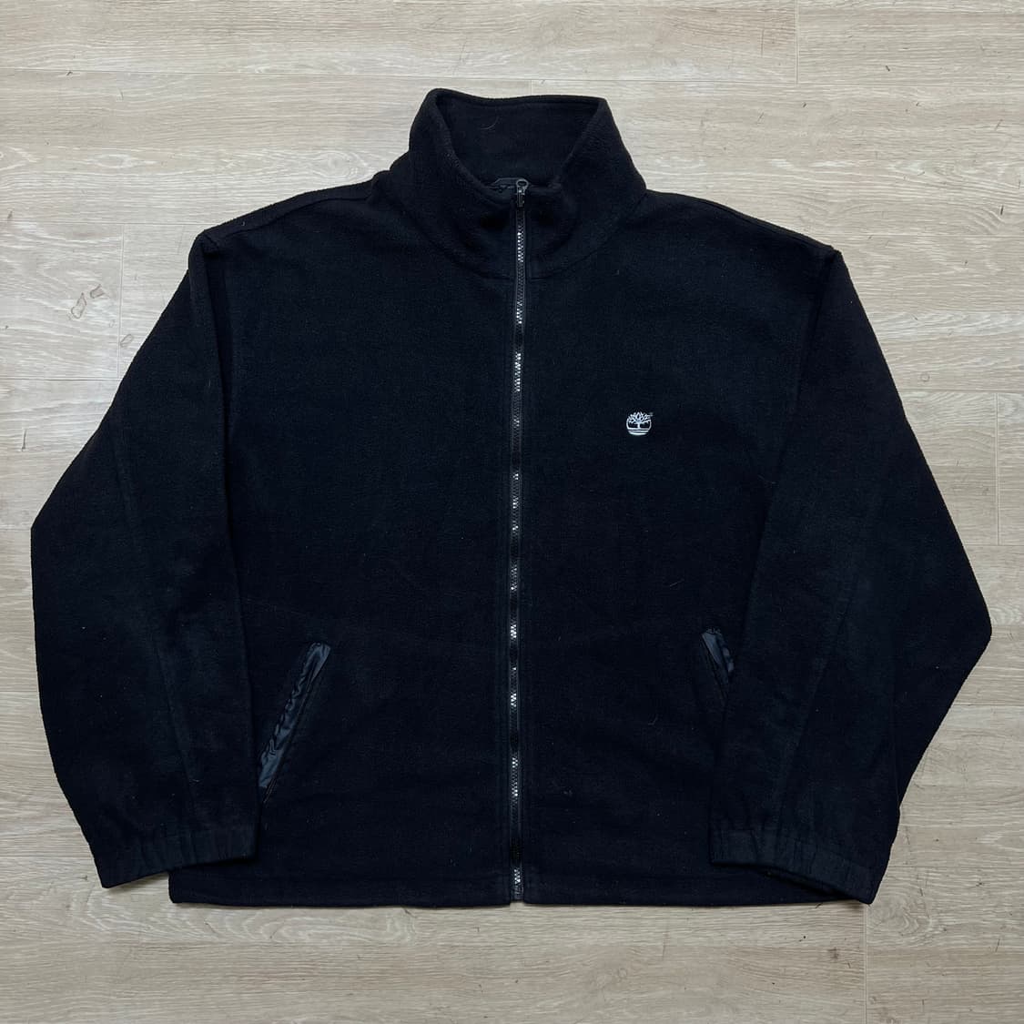 팀버랜드 트리 로고 후리스 플리스 집업자켓 [블랙] 2XL/110 상품이미지1