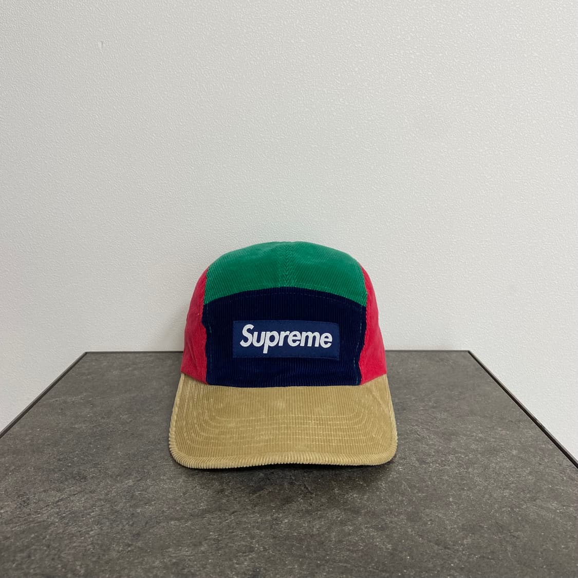 (OS) 슈프림 박스로고 캠프캡 모자 23FW 코듀로이 멀티 컬러 상품이미지1