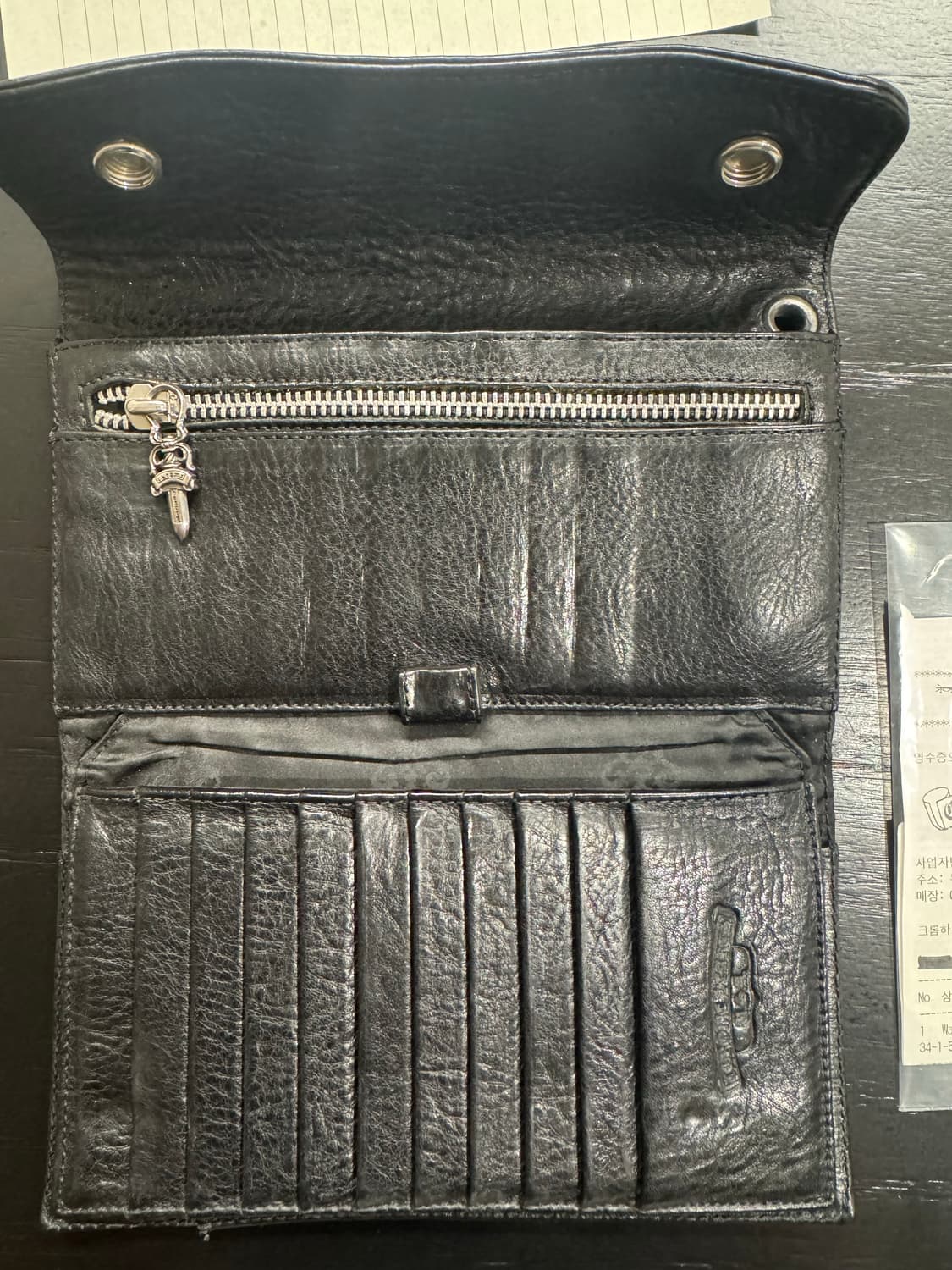 크롬하츠 웨이브 장지갑 상품이미지3