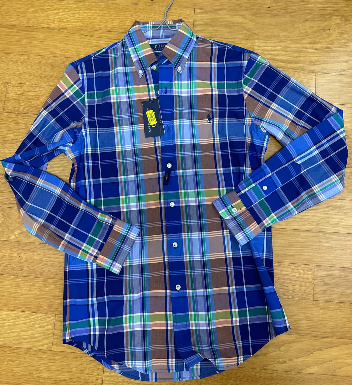 폴로 랄프로렌 체크 셔츠 상품이미지1