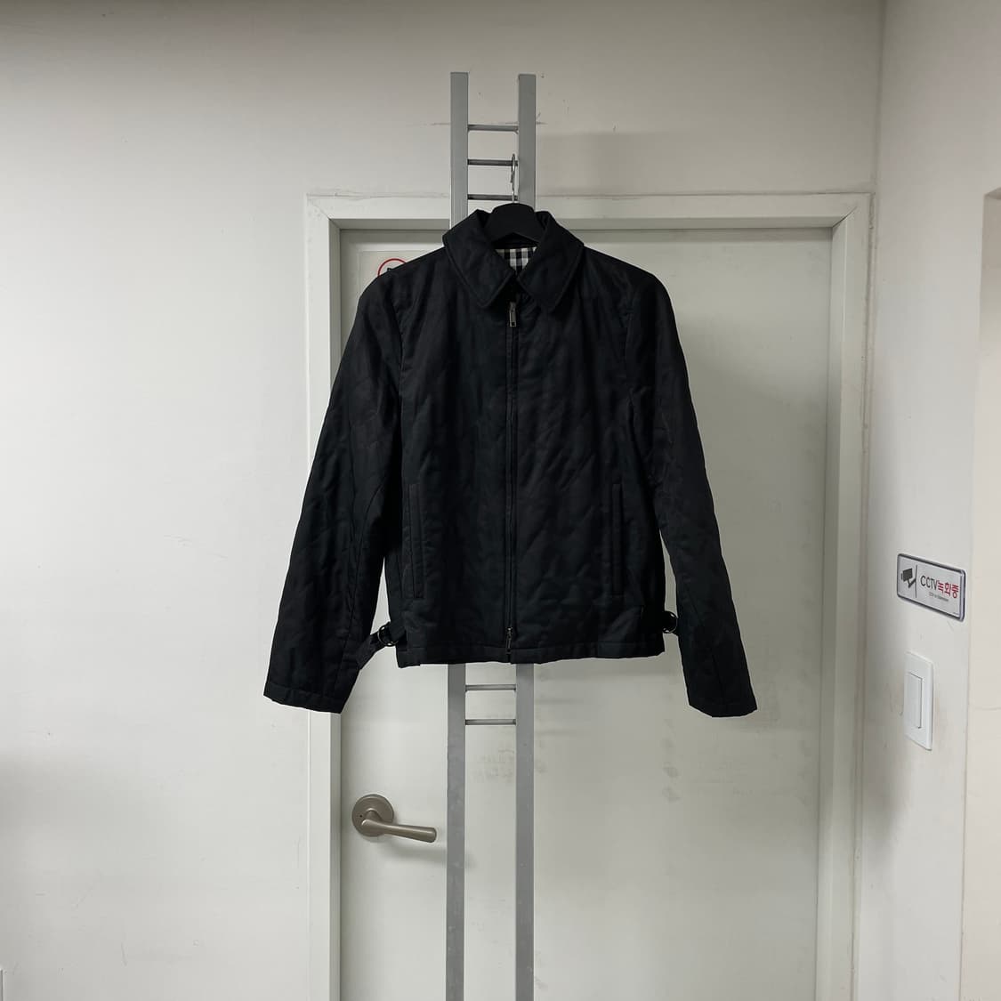 버버리 퀄팅 자켓 블랙 S(W) 상품이미지1