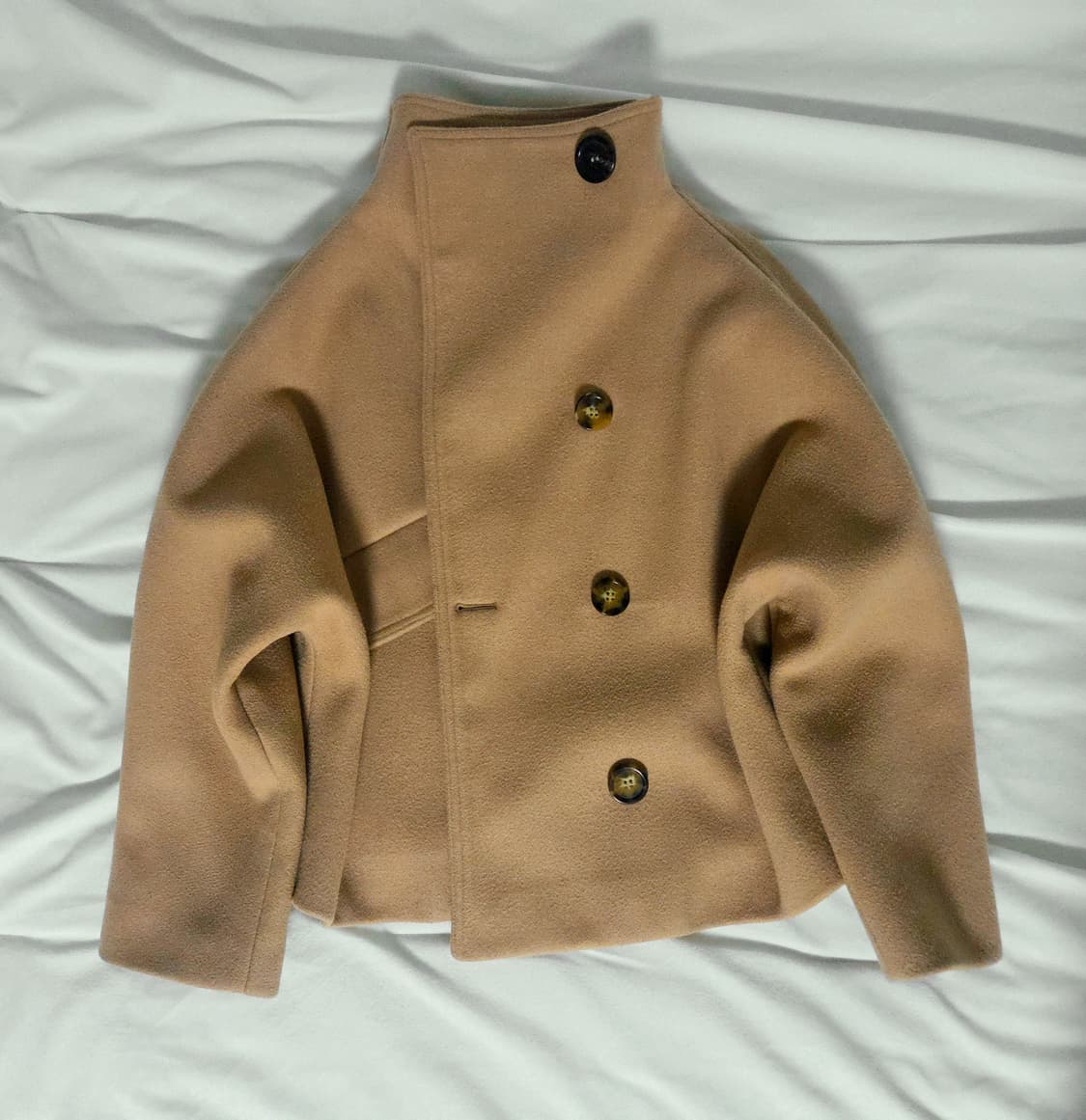 Acne studios 셰샤 보일드 울 코트 상품이미지3