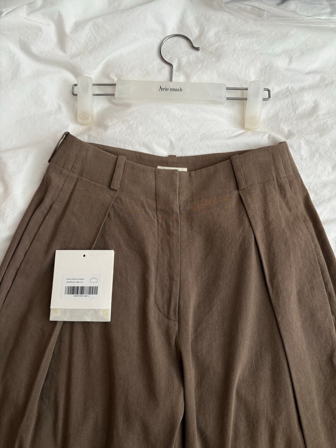 아비에무아 린넨 트라우저 애쉬브라운 상품이미지5