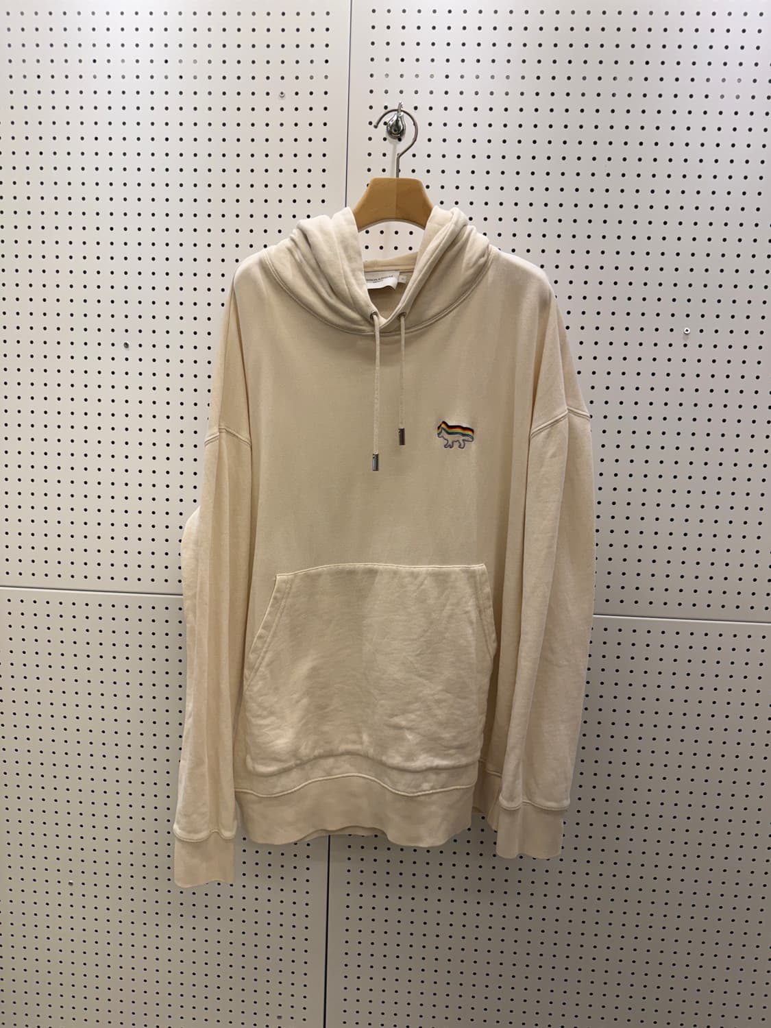 메종키츠네 그라디언트 레인보우 후드티 U1610 상품이미지2