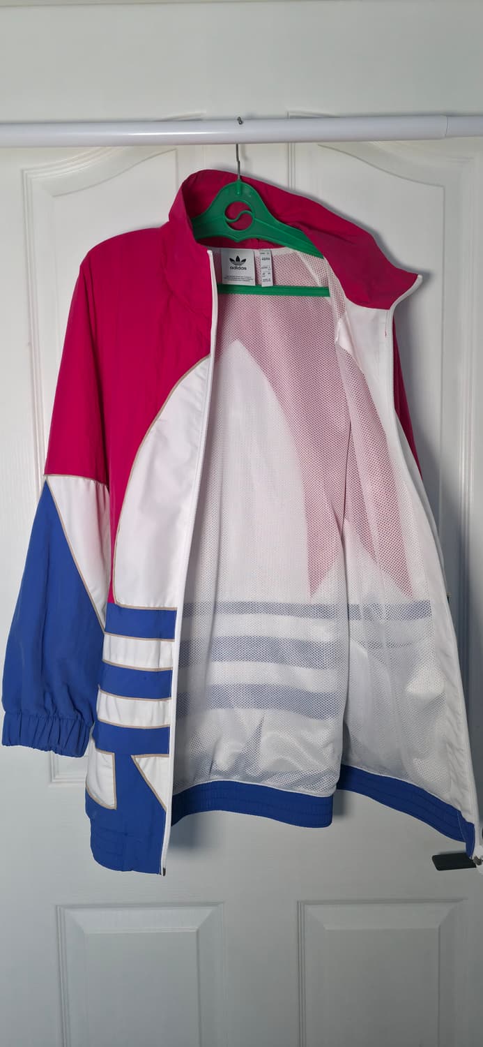 여성)아디다스 빅로고 바람막이 2XL 상품이미지4