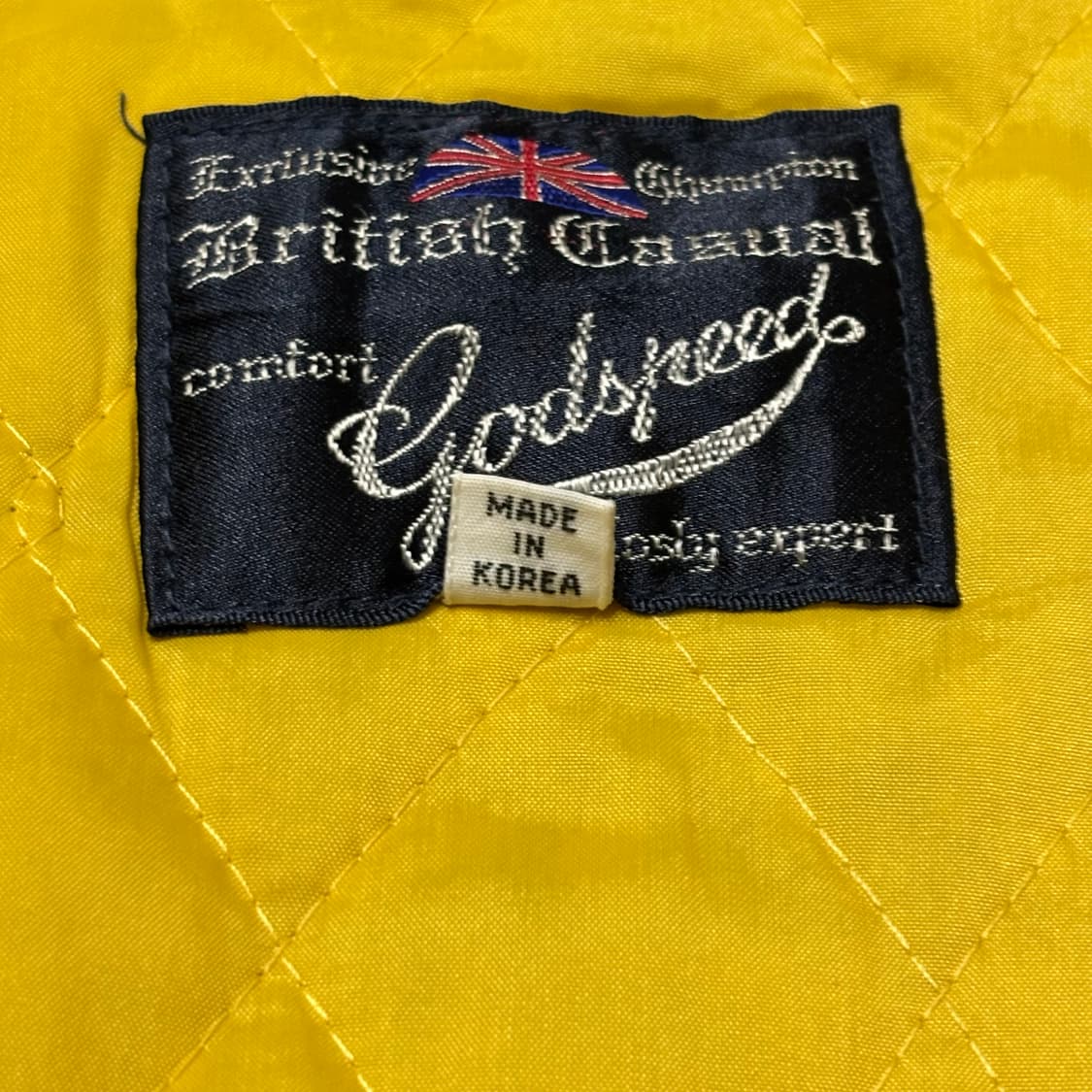 90’s Godspeed baseball bomber Jacket 상품이미지7