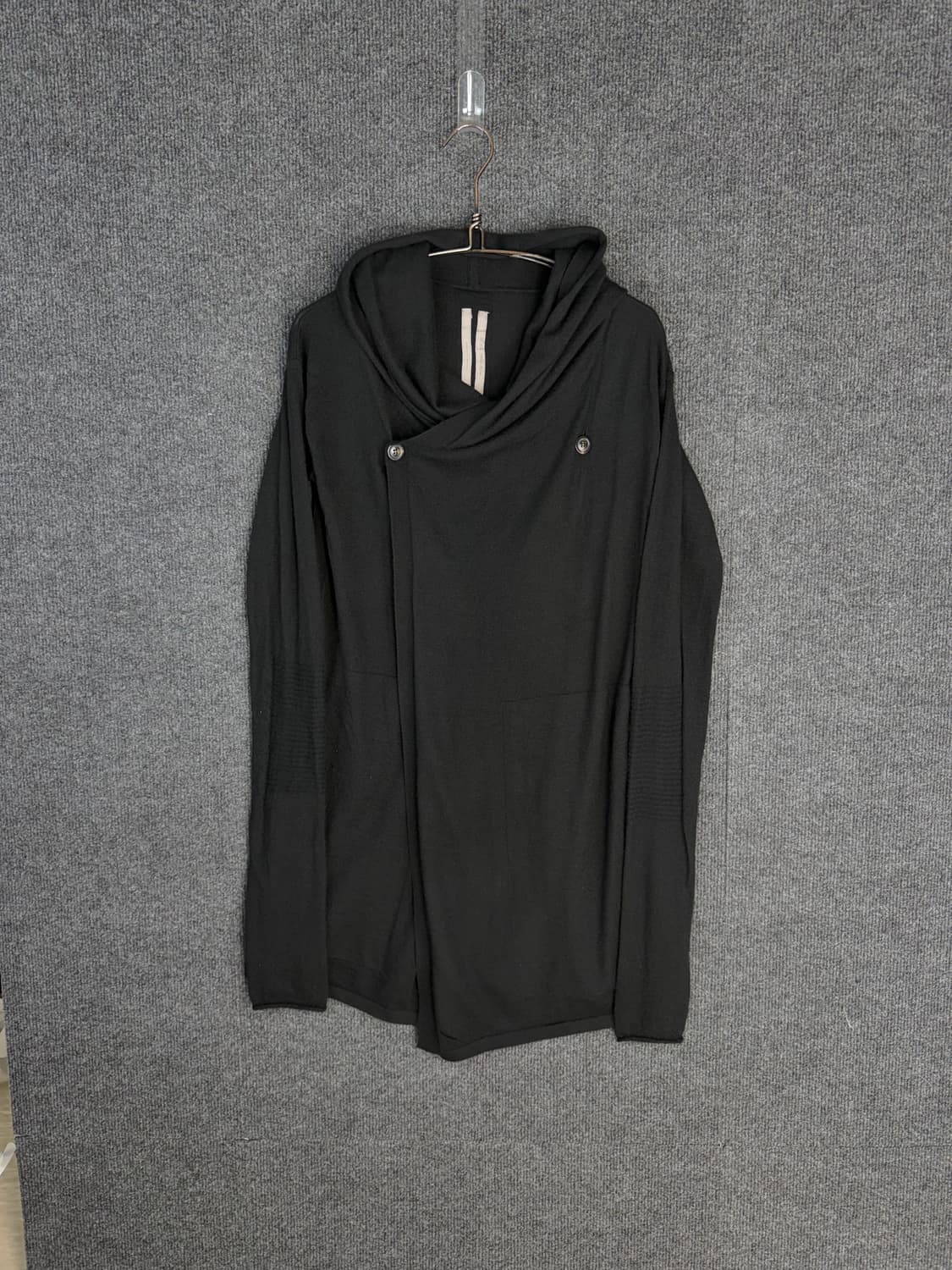 2020FW 릭오웬스 캐시미어100% 후드 롱가디건 상품이미지1