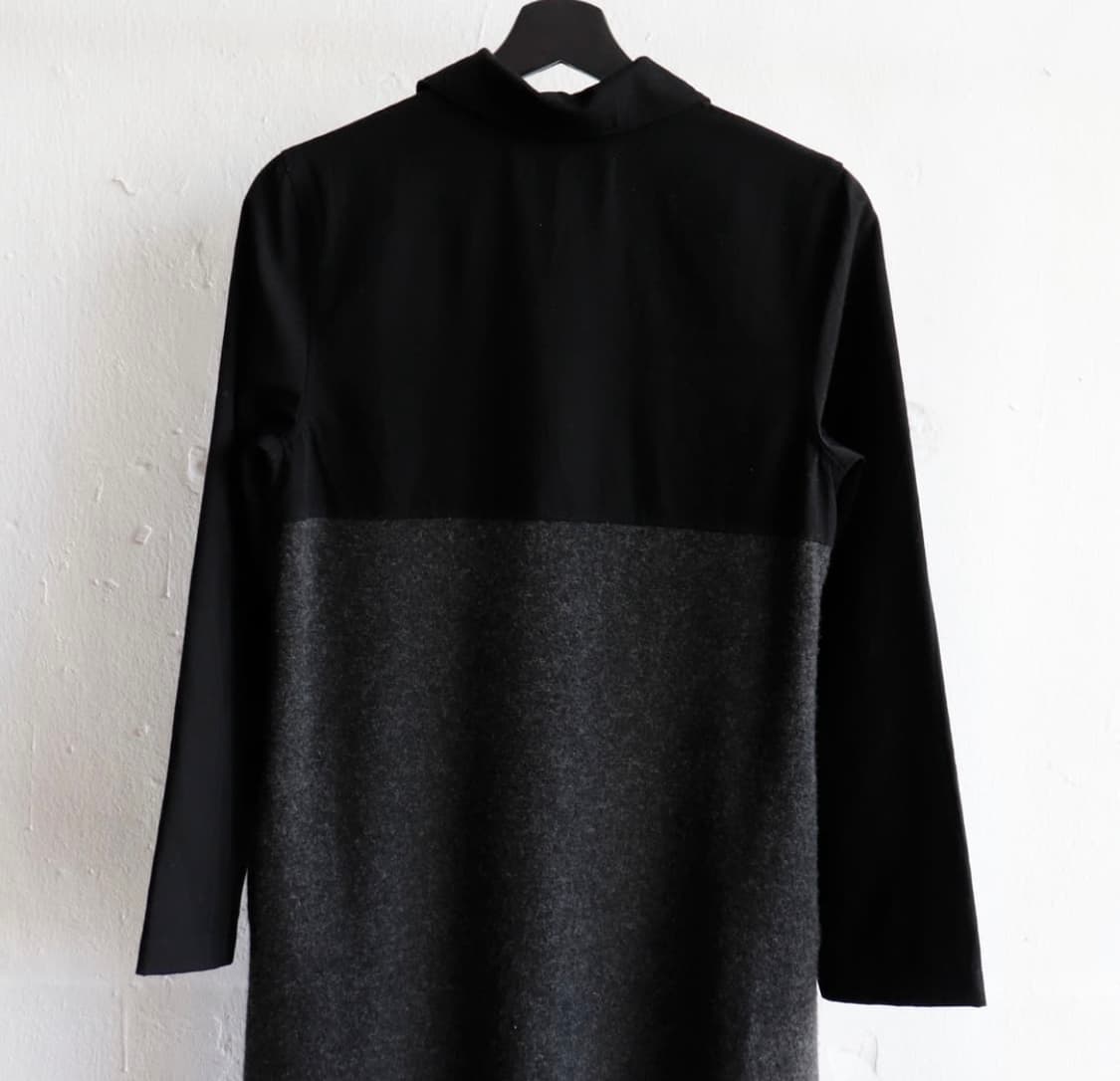 Round collar knit dress 상품이미지4