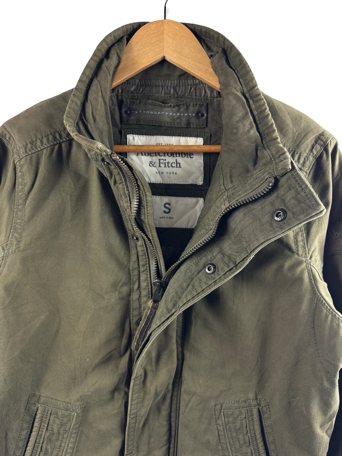 아베크롬비  그런지 밀리터리 하이넥 자켓2342 상품이미지3