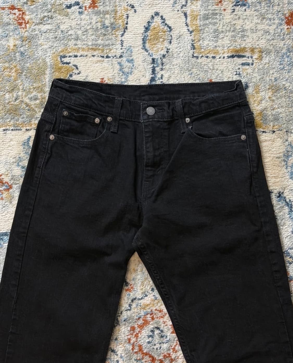 리바이스 569 블랙 데님팬츠 [SE-213] 상품이미지4