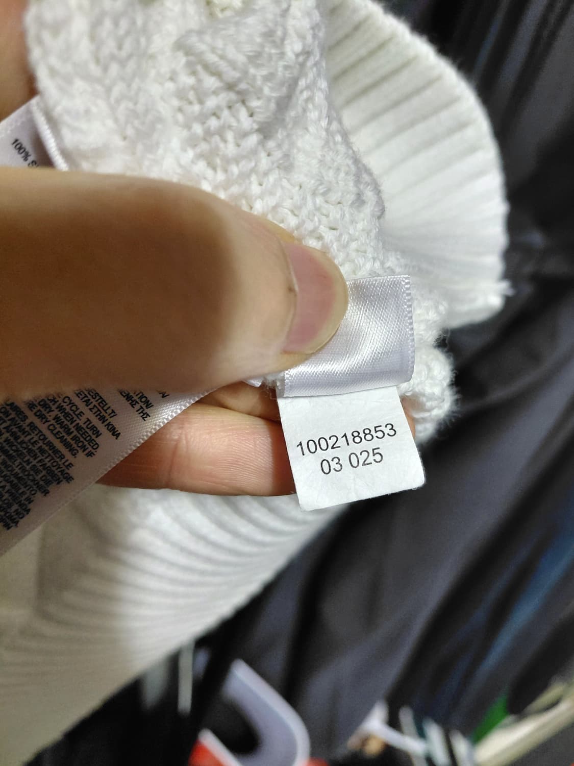 [브룩스브라더스]수피마코튼 케이블 버튼 모크넥 스웨터 L사이즈 상품이미지6