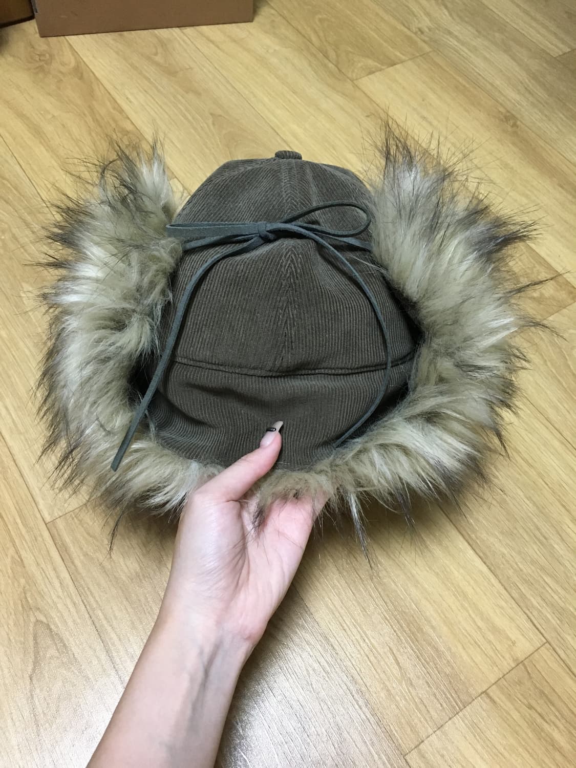 오픈와이와이 퍼 모자 상품이미지4