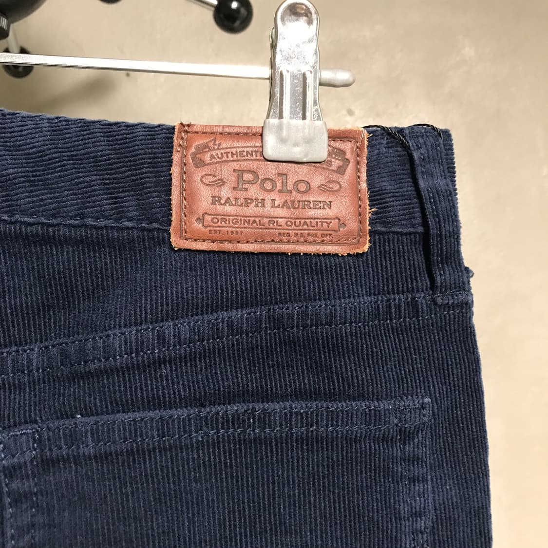 폴로 랄프로렌 코듀로이 팬츠 네이비 16(W) 상품이미지6