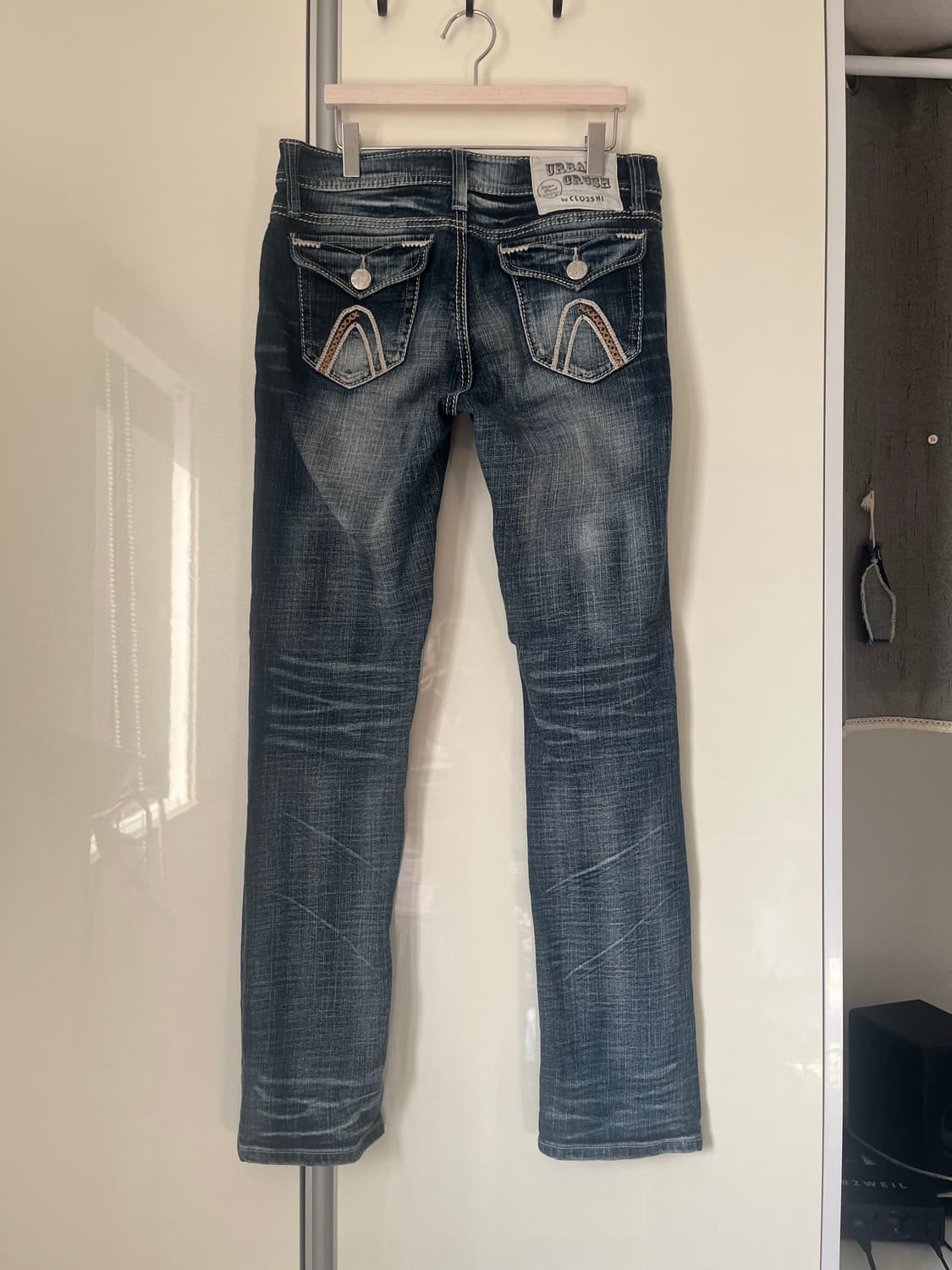 빈티지 데님 스키니진  상품이미지4