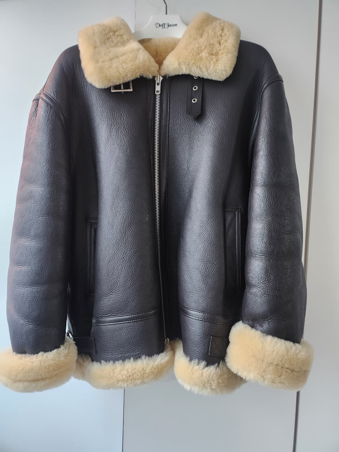 도프제이슨 오버핏 무스탕 상품이미지1