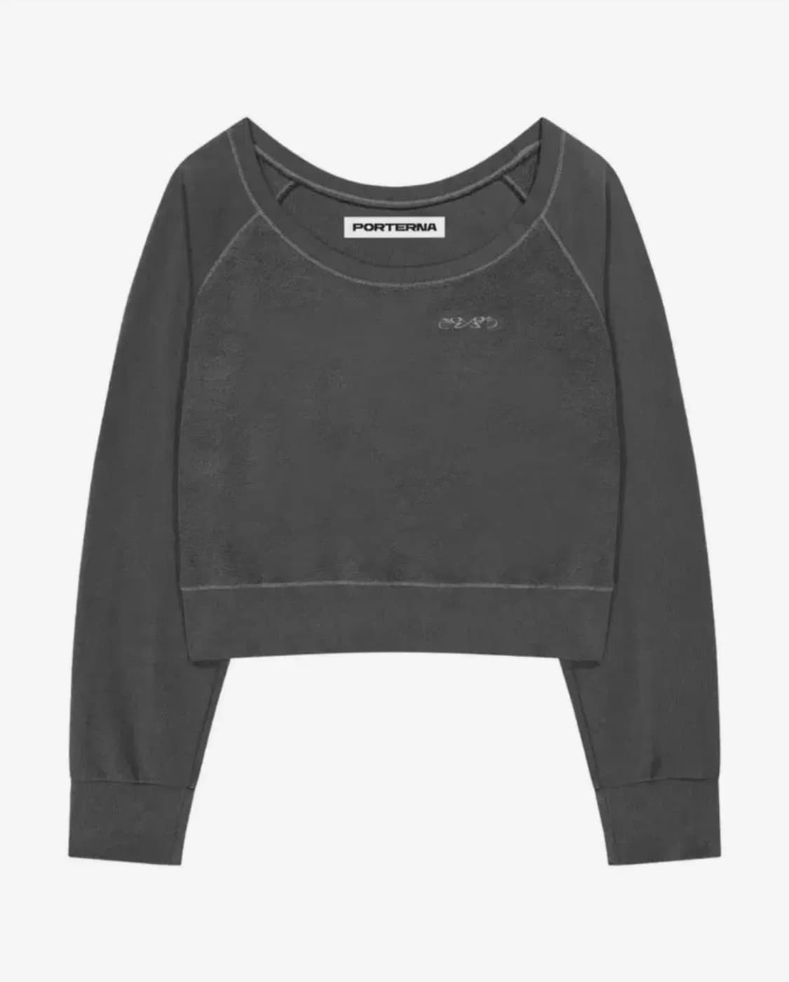 포르테나 오프숄더 스웻셔츠 맨투맨 상품이미지2