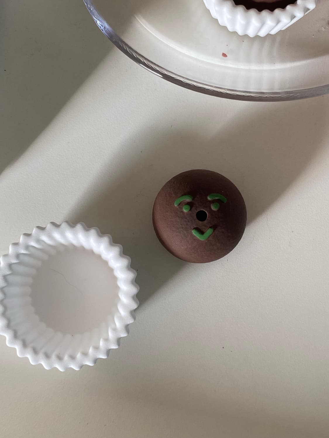 두쫀쿠 인센스홀더 + 트레이 세트 상품 상품이미지2