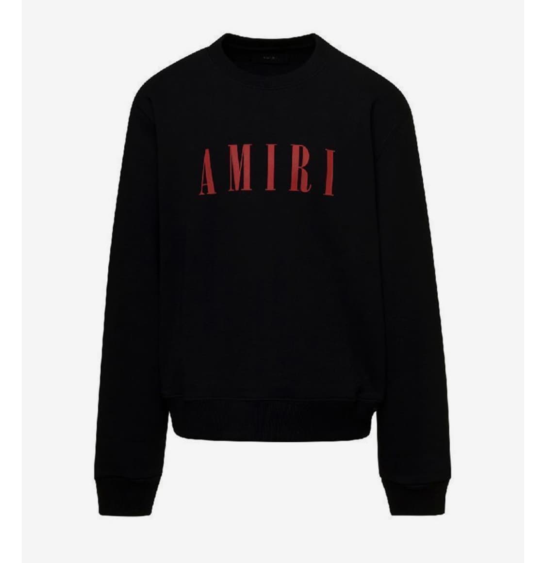 (L) Amiri 아미리 로고 맨투맨 블랙 상품이미지7