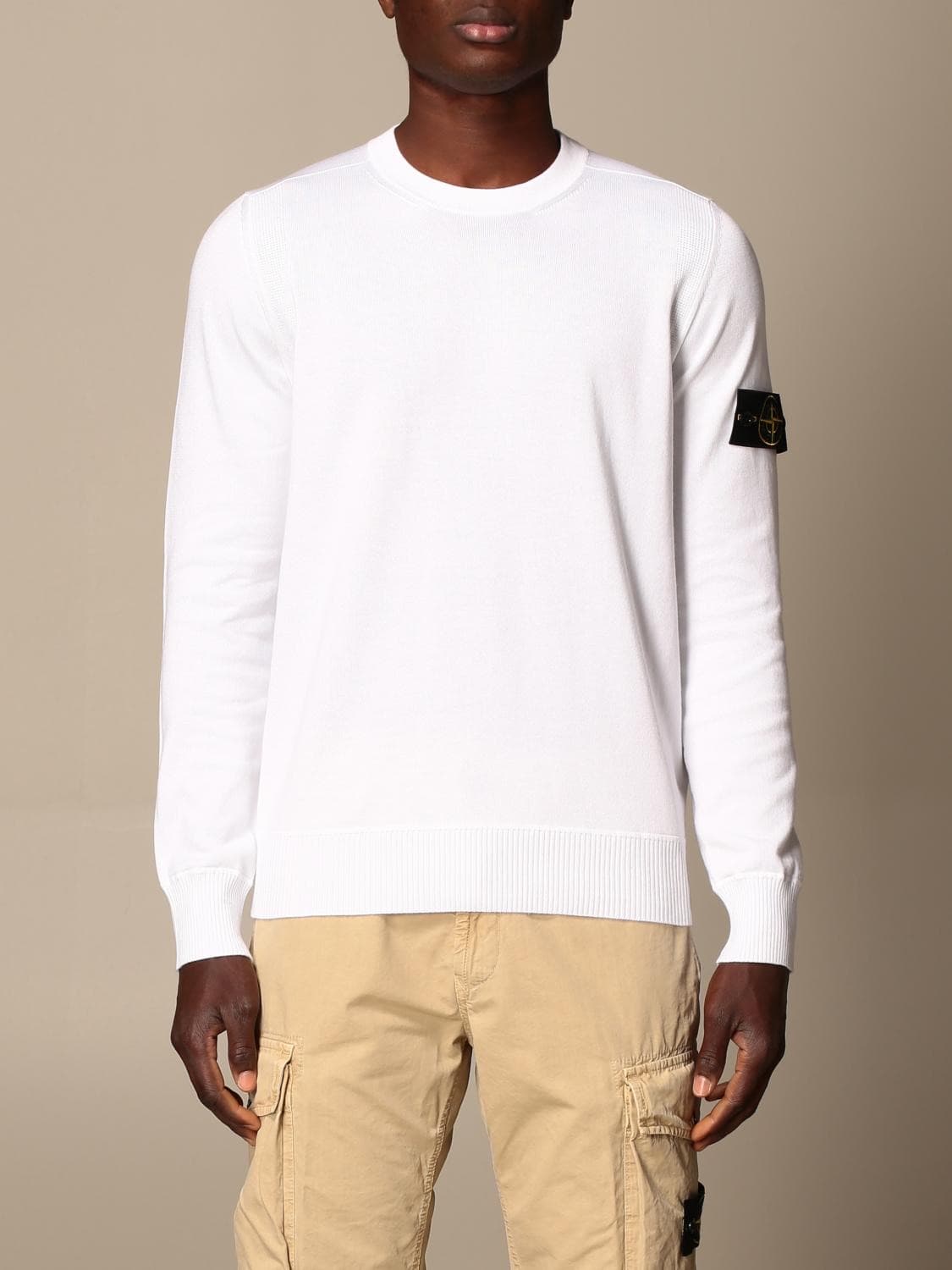 스톤아일랜드 코튼 크루넥 니트 상품이미지1